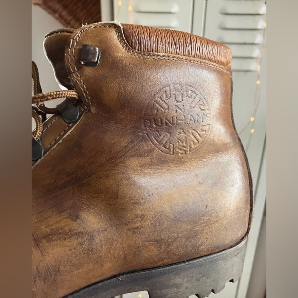 Rare Vintage Dunham Men’s Tyrolean Mountain Hiking Boots - Picture 5 of 15